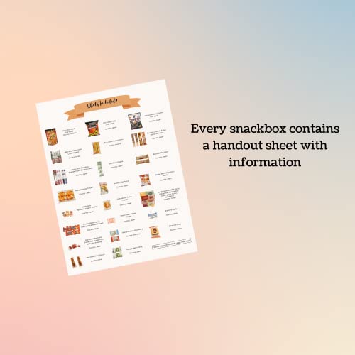 International Asian Assorted Mystery Snack Box |45 Items Include...