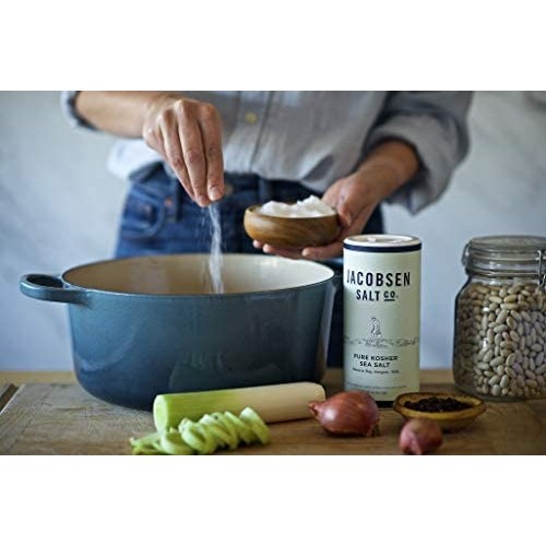 Jacobsen Salt Co. Kosher Sea Salt - Perfect for Seasoning, Brini...