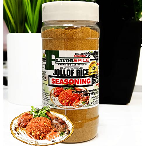 Jollof Rice Seasoning Crafted With 100% Natural Herbs And Spices