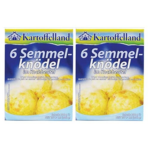 Kartoffelland 6 German Bread Dumplings Mix In Cooking Bags, 7 Ou