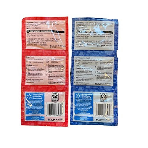 Kosher Yeast Active Dry And Rapid Rise Gluten Free Bundle Of .25