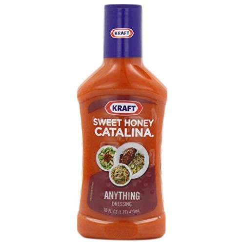 Kraft Sweet Honey Catalina Dressing Pack Of 2 16 Oz Bottles