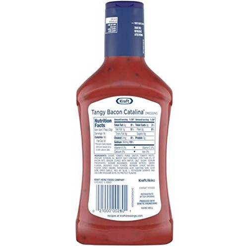 Kraft Tangy Bacon Catalina Salad Dressing Bundle Includes Three