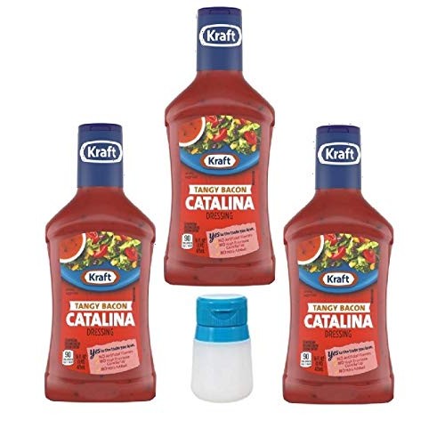 Kraft Tangy Bacon Catalina Salad Dressing Bundle Includes Three