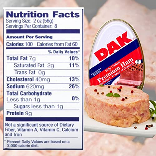 Ks Premium Canned Ham,16Oz Easy Open Can Fully Cooked Ready To E