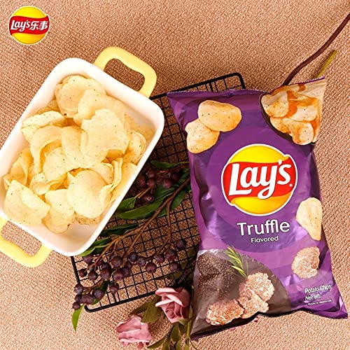 Lays Brand , Crispy Potato Chips Truffle Flavour, 67G X 2 Packs Lays Brand , Crispy Potato Chips Truffle Flavour, 67G X 2 Packs
