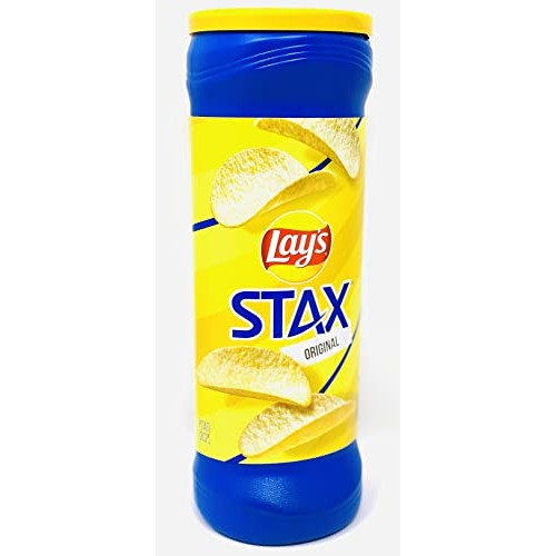 Lays Stax Chips Potato Crisp Original Flavors Snack Pack Chip Bu