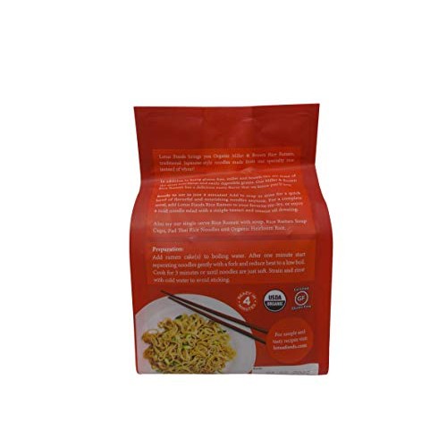 Lotus Foods Gluten Free Organic Ramen Variety 1 Each: Forbidde