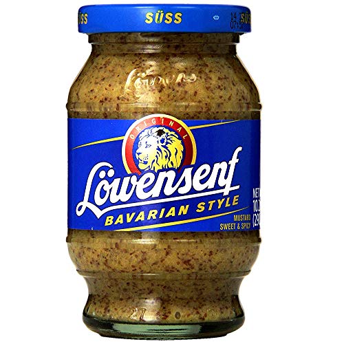 Lowensenf Mustard Variety Pack 3 Pack - Extra Hot Mustard 9.3