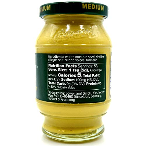 Lowensenf Mustard Variety Pack 3 Pack - Extra Hot Mustard 9.3