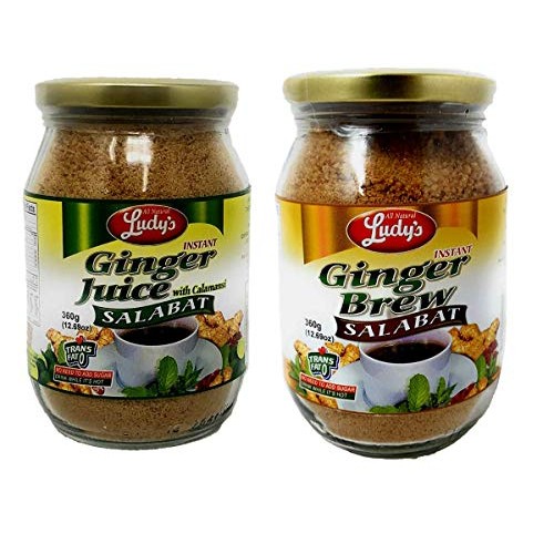 Ludys Salabat Ginger Brew & Ginger Juice with Calamansi, 360g ...