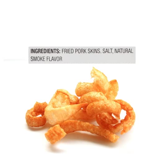 Macs Original Fried Pork Skins 11 Oz Barrel, Perfect Snack, Glu...