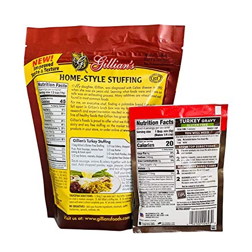 Mccormickss Gluten Free Turkey Gravy And Home Style Stuffing Mi