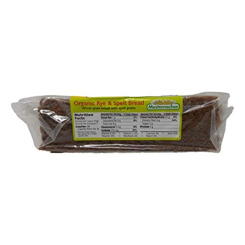 Mestemacher Organic Natural Whole Grain Bread 3 Flavor Variety