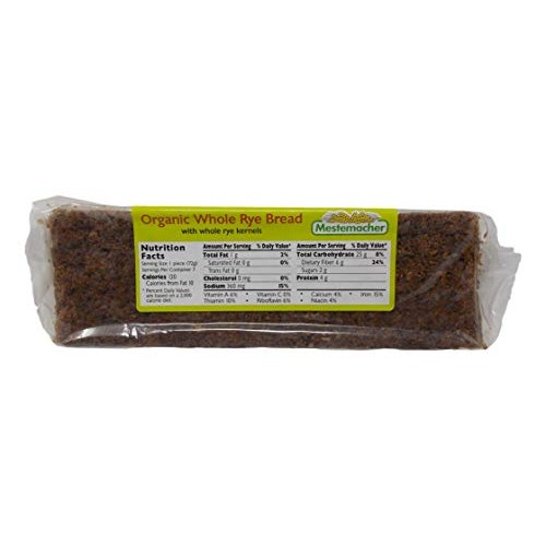 Mestemacher Organic Natural Whole Grain Bread 3 Flavor Variety