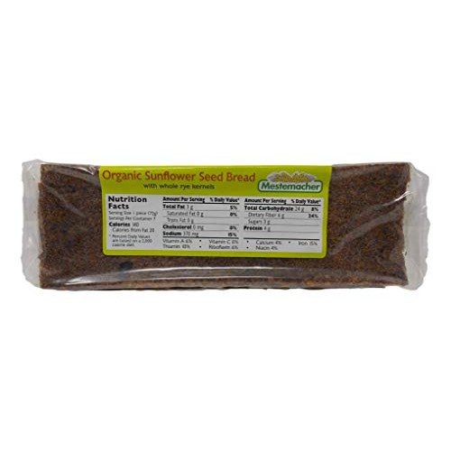 Mestemacher Organic Natural Whole Grain Bread 3 Flavor Variety