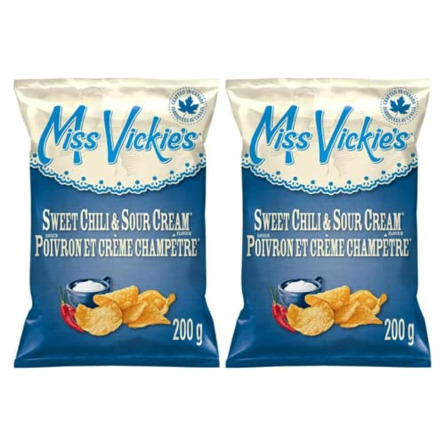 Miss Vickies Sweet Chili & Sour Cream Kettle Cooked Potato Chip...