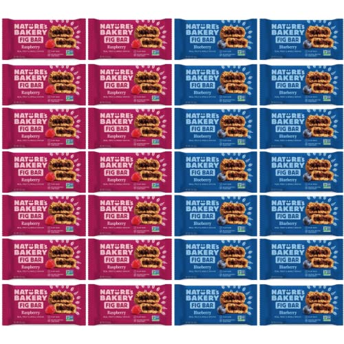 Natures Bakery Whole Wheat Fig Bars - 2 Twin Pack Boxes, 64 Bars