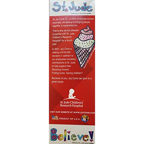 New Joy Chocolate Chip Cookie Cones 7.0 Oz – Multipack Of 3 Boxe