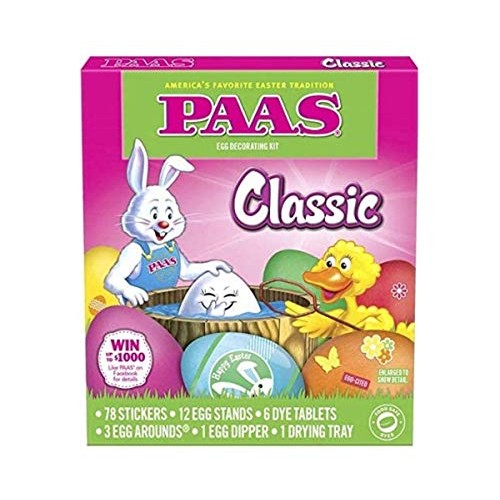 Paas Deluxe And Classic Easter Egg Decorating Kits Pack Of 2