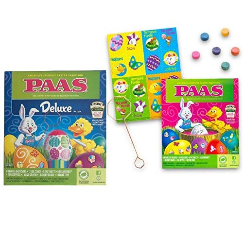 Paas Deluxe And Classic Easter Egg Decorating Kits Pack Of 2