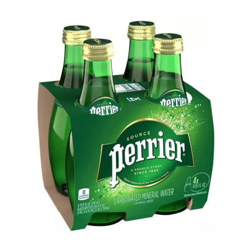 Perrier Sparkling Natural Mineral Water, 11 Oz Glass Bottles - ...