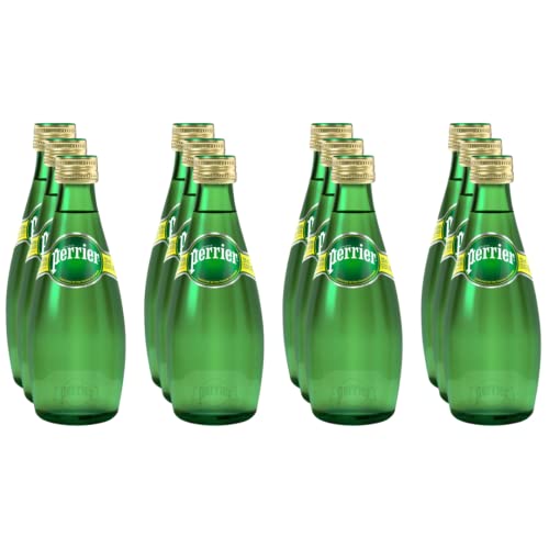 Perrier Sparkling Natural Mineral Water, 11 Oz Glass Bottles - ...