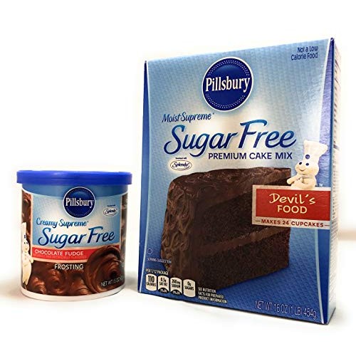 Pillsbury Sugar Free Cake Mix And Frosting Bundle. Moist Devils