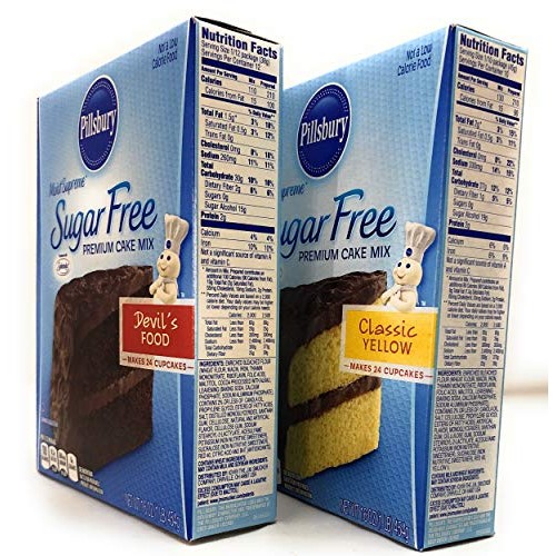 Pillsbury Sugar Free Cake Mix And Frosting Bundle. Moist Devils