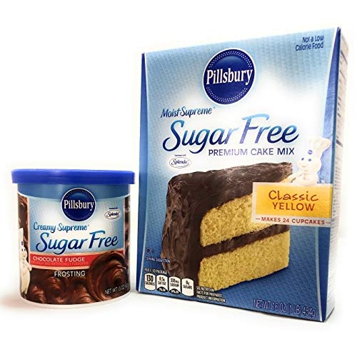 Pillsbury Sugar Free Cake Mix And Frosting Bundle. Moist Devils