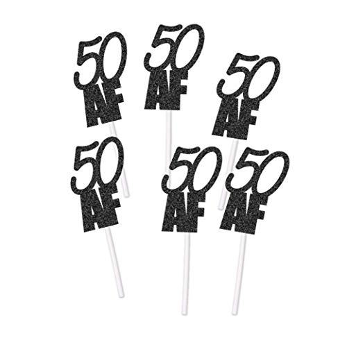 Beer Cupcake Toppers 20 Per Pack Gold Glitter By Pinkfish Shop