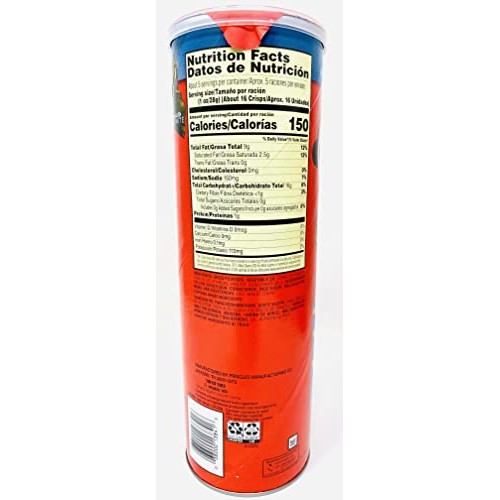 Pringles Original Sour Cream &Amp; Onion Flavored Snacks Potato Chip