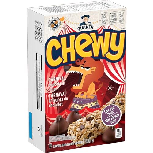 Quaker Chewy Quaker Chewy Chocolate Chip Granola Bars Peanut-fre...