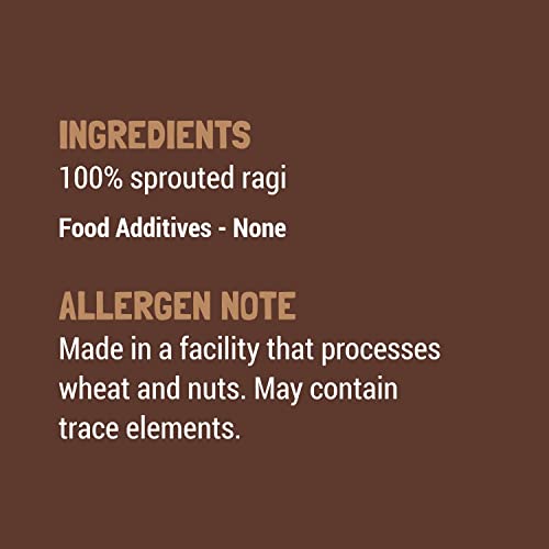 Slurrp Farm Sprouted Ragi Powder |100% Natural Ragi Flour/Nachni...