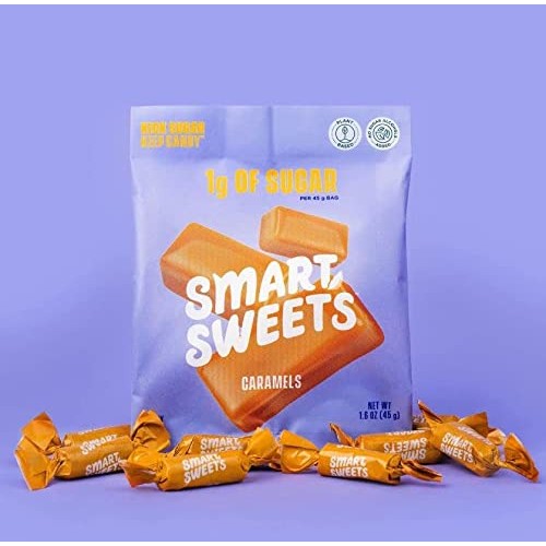 Smart Sweets Caramel Bites, 1.6 Ounce Pack Of 4