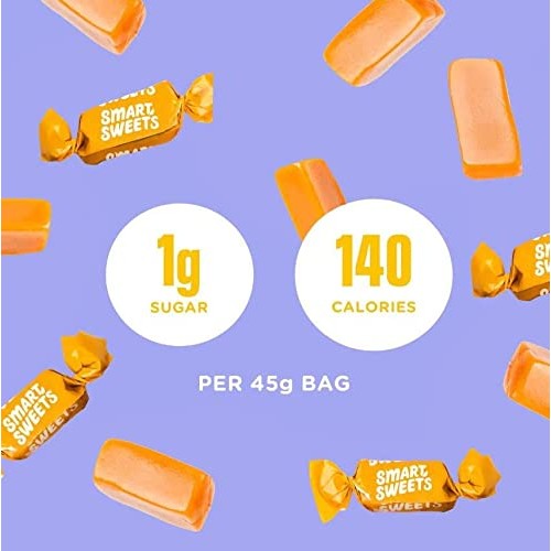 Smart Sweets Caramel Bites, 1.6 Ounce Pack Of 4