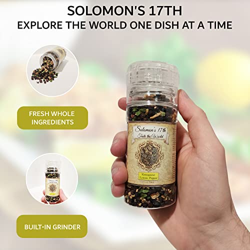 Solomons 17th Vietnamese Lemon Pepper Grinder