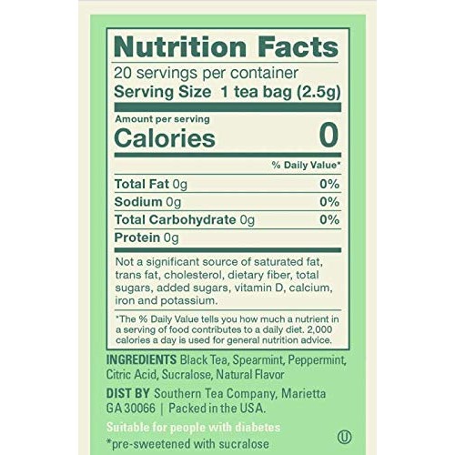 Southern Breeze Cold Brew Sweet Iced Tea 2-Pack Mint