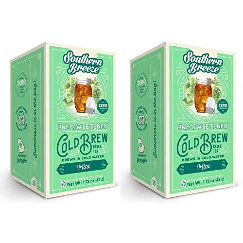 Southern Breeze Cold Brew Sweet Iced Tea 2-Pack Mint
