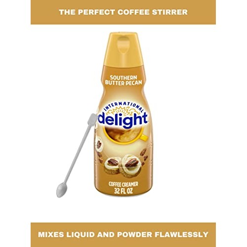 Southern Butter Pecan Coffee Creamer Bundle. Includes Two 2 32