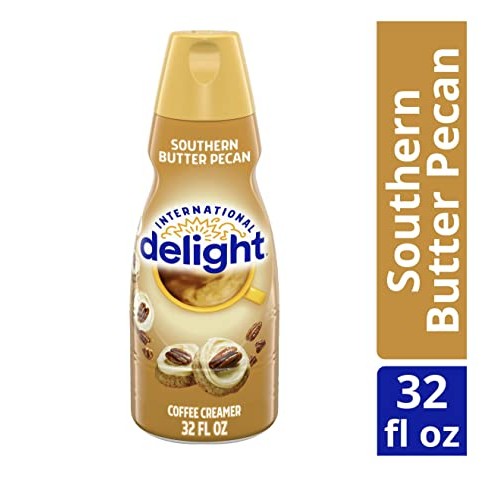 Southern Butter Pecan Coffee Creamer Bundle. Includes Two 2 32