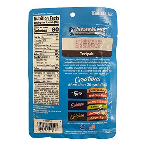Starkist Chicken Creations Bundle Of 5 Flavors And Bonus Kitchen