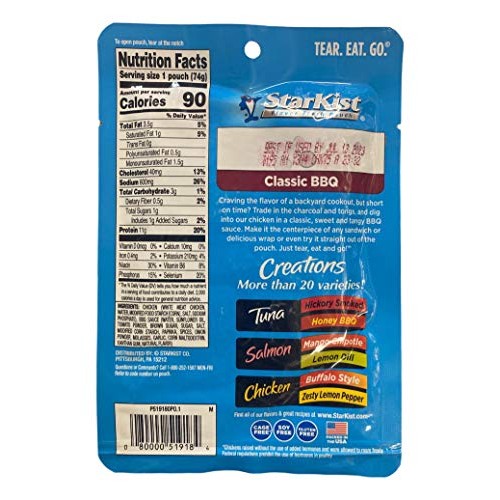 Starkist Chicken Creations Bundle Of 5 Flavors And Bonus Kitchen