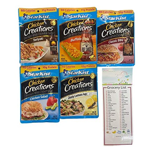Starkist Chicken Creations Bundle Of 5 Flavors And Bonus Kitchen
