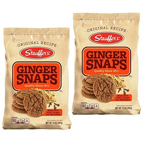 Stauffers Ginger Snaps Original Recipe 2 Pk - 14 Oz Each
