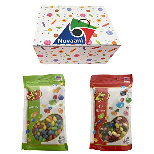 Sweet And Sour Jelly Belly Jelly Beans , Assorted Jelly Belly 40