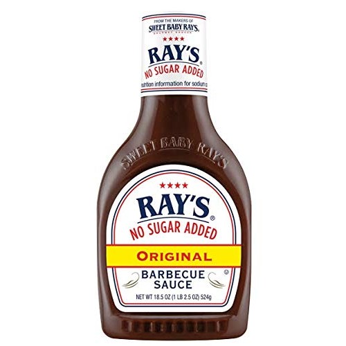 Sweet Baby Rays No Sugar Added Sauce Bundle~ Lot Of 2~ Original