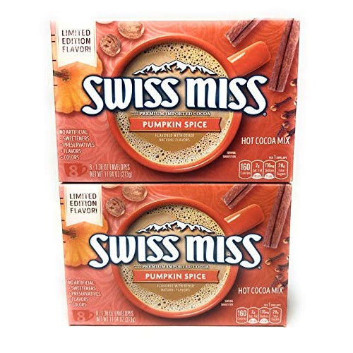 Swiss Miss Pumpkin Spice Hot Cocoa Mix Bundle Of 2 Swiss Miss Pumpkin Spice Hot Cocoa Mix Bundle Of 2