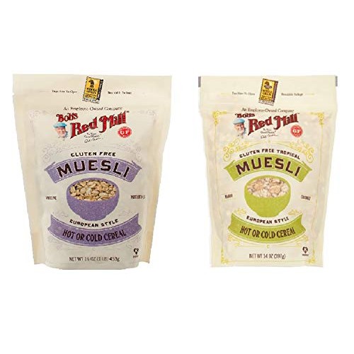 Bobs Red Mill Resealable Gluten Free Muesli Cereal, 16 Oz