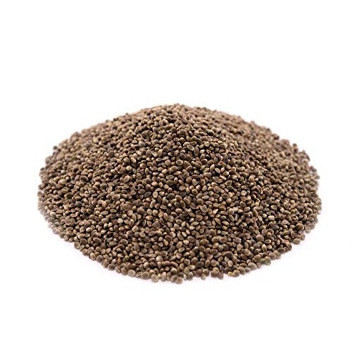 Whole Hemp Seeds Nuts Premium 60G Unshelled Grain, Vegan, Allerg